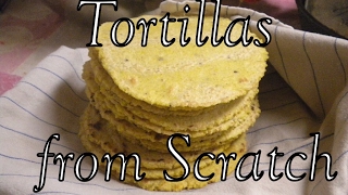 How to turn Corn into Tortillas Basic Recipe and Process [upl. by Teerell]