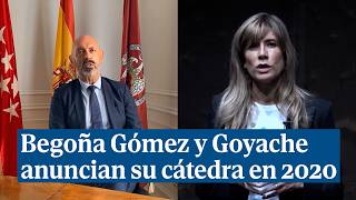 El vídeo en el que Begoña Gómez anuncia junto con el rector de la Complutense su cátedra en 2020 [upl. by Anora]