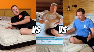 Which hybrid mattress is best Linenspa vs Cool Gel vs Ashley Signature design [upl. by Batha26]