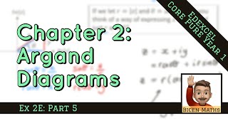 Argand Diagrams 12 • Loci  Perpendicular Bisectors simple examples • CP1 Ex2E • 🏅 [upl. by Assilac]