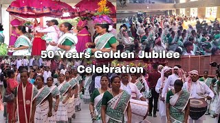 Delhi Parish Celebrates 50 Years of Nwgel Church Golden Jubilee [upl. by Ecnarwal]