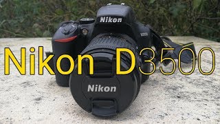 NIKON D3500  Il test di Foto News [upl. by Yrmac]