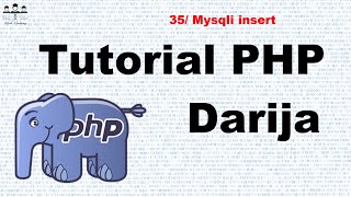 webcoding php responsive 35 PHP mysqli insert darija [upl. by Leizahaj258]