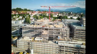 Neubau Frauenklinik und Kinderspital LUKS [upl. by Sidnal912]