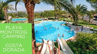 Playa Montroig Camping Costa Dorada Cambrils Salou Kelair Campotel [upl. by Vorster]