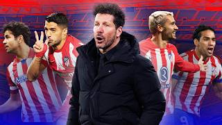 ¡Los 10 MEJORES GOLES del ATLÉTICO DE MADRID de SIMEONE [upl. by Paschasia]