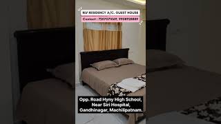 Best Home stay in Machilipatnam 3 BHK2BHK  RKs RLV Residency [upl. by Anirod55]