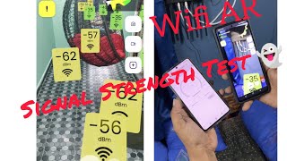 Wifi AR signal strength Test  Test Your Wifi Strength Using Virtual Tags [upl. by Odama759]