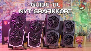 GUIDE Valg af grafikkort [upl. by Rauch]