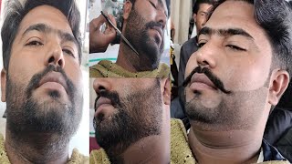 New Beard Style 2024 Sharp BeardALHassan hair salon [upl. by Morra]