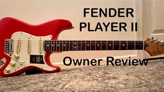 NGD Fender Player II Strat  unbiased review and playing [upl. by Isman]