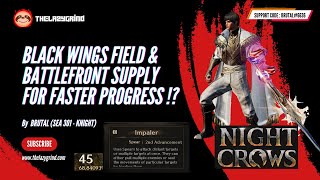 Black Wings Field amp Battlefront Supply For Faster Progress Pros amp Cons Explained [upl. by Acire]