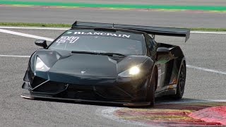 REITER Lamborghini Gallardo GT3 REX Sound amp Acceleration on track [upl. by Schiff]