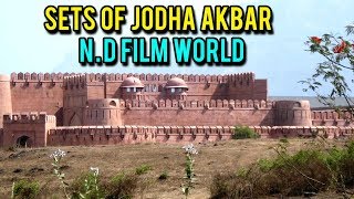 Jodha Akbar Movie Set  Hindi Movie  Hritik Roshan amp Aishwarya Rai [upl. by Dnana]