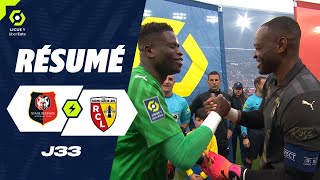 STADE RENNAIS FC  RC LENS 1  1  Résumé  SRFC  RCL  20232024 [upl. by Ennaira]