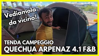 Tenda da campeggio Quechua Arpenaz 41 FampB [upl. by Ninahs]