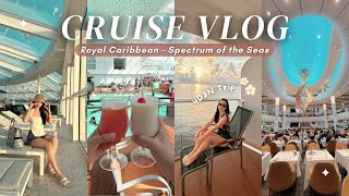 CRUISE VLOG 🛳️ what’s inside unlimited food activities 🫶🏻 [upl. by Nosemyaj327]