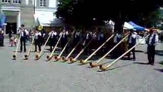 Swiss Alphorn Players [upl. by Edyth]