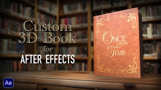 3D Book amp Fairy Tale Storybook Animation  After Effects [upl. by Couhp]