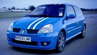 Renault Clio 182 Road Test amp Review  Top Gear [upl. by Natek722]