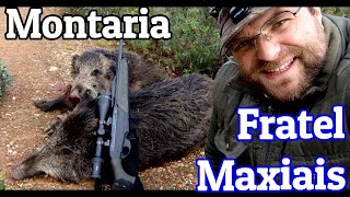 🐗 Montaria 🐗  MAXIAIS e FRATEL  ✨ chasse au sanglier✨  ✨hunting wild boar✨ 🐗 PORTUGAL [upl. by Aisorbma6]