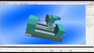 MTS CNC CADCAM  3 moduł toczenie Trzpień [upl. by Franchot]