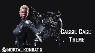 Mortal Kombat X  Cassie Cage Hollywood Theme [upl. by Notyep]