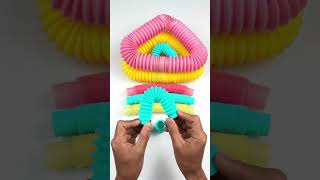 OddASMR SOUNDING pop tube diy satisfyingvideos poptubesound relaxing robot creative oddasmr [upl. by Papotto]