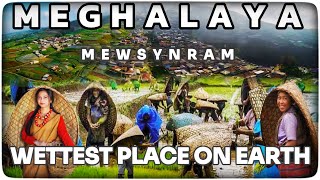 Meghalaya Worlds Wettest place on Earth 🌍  Mawsynram Village  North East india [upl. by Kcirrez515]