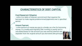 FINANCIAL MANAGEMENT DEBT CAPITAL VS EQUITY CAPITAL Group 5 [upl. by Tonina]