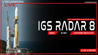 LIVE Japan MHI HIIA IGSRadar 8 Launch [upl. by Dilahk184]