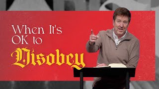 When It’s OK to Disobey  Acts 34  Gary Hamrick [upl. by Olonam]