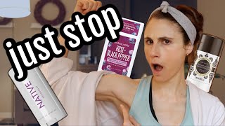 The problem with natural deodorant Dr Dray [upl. by Leary]