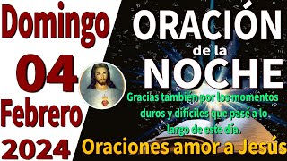 oración de la noche de hoy Domingo 04 de Febrero de 2024  2 pedro 11011 [upl. by Aihseuqal115]