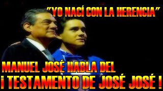 Manuel José habla sobre la HERENCIA DE JOSÉ JOSÉ y una ALIANZA con SARITA SOSA [upl. by Rebliw]