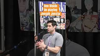 Ben Diskin on playing Joesph Joestar Shorts FYP [upl. by Ilac]