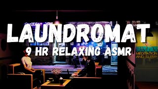 The Laundromat asmr Cafe On A Rainy Day Wash Your Clothes And Relax With A Cup Of Coffee [upl. by Almeta]