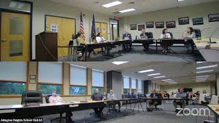 Abington Heights School Board Meeting [upl. by Htebsil]