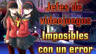 Jefes de videojuegos imposibles si cometes un error [upl. by Kariv822]