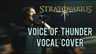 ⚡ Stratovarius Voice of Thunder⚡ Vocal Cover⚡ [upl. by Icyac]