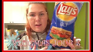 VLOGMAS JOUR 8  HAUL DÉPICERIE  COSTCO WALMART  GABRIELLE MÉTIVIER [upl. by Ycniuqed]