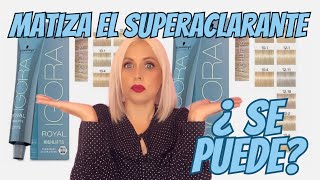 Cómo MATIZAR un SUPERACLARANTE 💇🏼‍♀️ [upl. by Ecnerol]