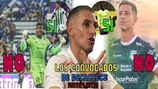 LOS CONVOCADOS POR BECACCECE PARA OCTUBRE ANÁLISIS DE JUGADORES  CAMBIOS  CRÍTICAS  REACCIÓN [upl. by Roseline]