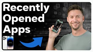 How To Check Recently Opened Apps On iPhone [upl. by Aihsoek]