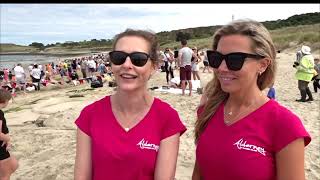 Alderney Week 2024 sandcastle competition BBC Channel Islands Evening News 06082024 [upl. by Macdonell833]