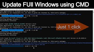 How to Update Windows for FREE using CMD in 2014 update [upl. by Barnes]