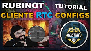 RUBINOT  TUTORIAL CLIENTE RTC  CONFIGURAÇÕES E DUVIDAS [upl. by Fanchie]