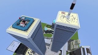 World Trade Center  Minecraft Tutorial Pt1 [upl. by Nahgaem]