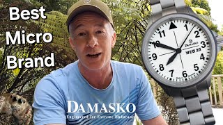 The BEST Micro Watch Brand  DAMASKO  Made in Germany 🇩🇪 [upl. by Ranice386]