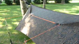 Warbonnet Ridgerunner hammock with Superfly tarp [upl. by Diena]